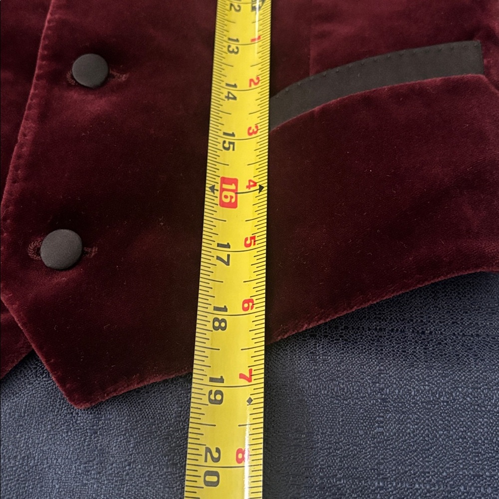 Dolce & Gabbana Kids Burgundy Vest - Picture 5 of 8